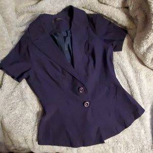 Navy suit jacket